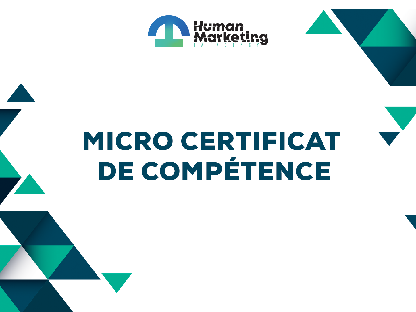 Trois micro-certificats de compétence